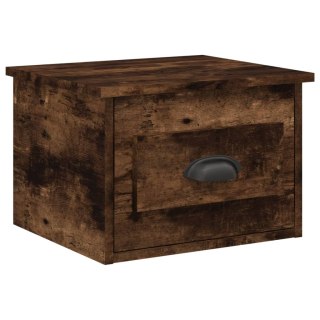 Wisząca szafka nocna, przydymiony dąb, 41,5x36x28 cm Lumarko!