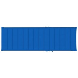 Poduszka na leżak, kobaltowa, 200x60x3 cm, tkanina Lumarko!