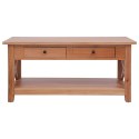 Stolik kawowy, 100 x 55 x 46 cm, lite drewno mahoniowe Lumarko!