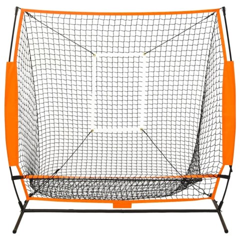 Uniwersalny trenażer baseballowy, czarny, 174x76x158,5 cm Lumarko!