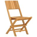 Składane krzesła ogrodowe, 4 szt., 47x61x90 cm, drewno tekowe Lumarko!