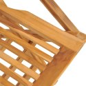 Składane krzesła ogrodowe, 4 szt., 55x62x90 cm, drewno tekowe Lumarko!