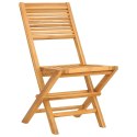 Składane krzesła ogrodowe, 6 szt., 47x62x90 cm, drewno tekowe Lumarko!