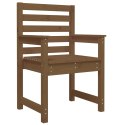 Krzesła ogrodowe, 2 szt., miodowy brąz, 60x48x91 cm, lita sosna Lumarko!