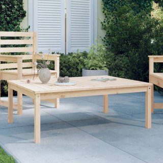 Stolik ogrodowy, 121x82,5x45 cm, lite drewno sosnowe Lumarko!