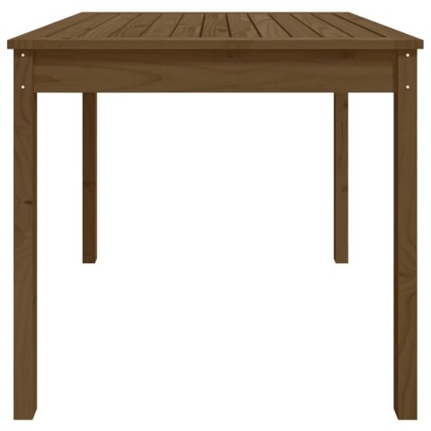Stolik ogrodowy, miodowy brąz, 82,5x82,5x76 cm, drewno sosnowe Lumarko!