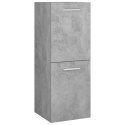 Szafka łazienkowa, szarość betonu, 30x30x80 cm, płyta wiórowa Lumarko!