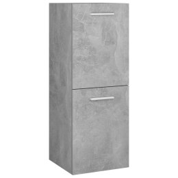 Szafka łazienkowa, szarość betonu, 30x30x80 cm, płyta wiórowa Lumarko!