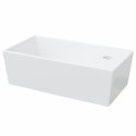 Umywalka, biała, 48x25x15 cm, ceramiczna Lumarko!