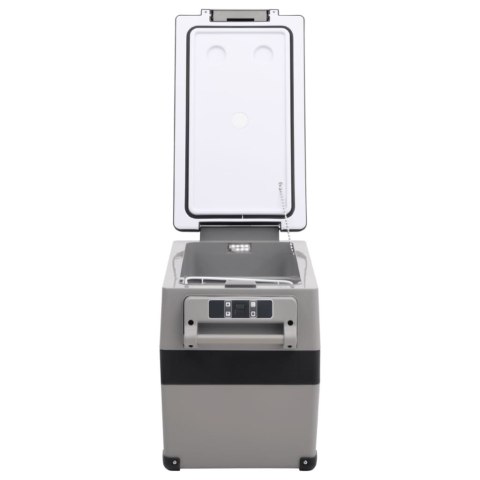 Lodówka z uchwytem, czarno-szara, 35 L, PP i PE Lumarko!