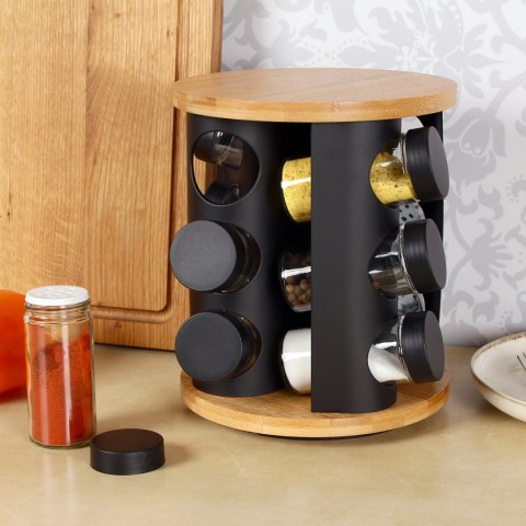 STOJAK OBROTOWY NA PRZYPRAWY 12 POJEMNIKÓW 2736 Lumarko!