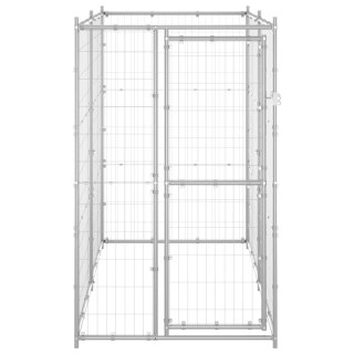 Zewnętrzny kojec dla psa, galwanizowana stal, 110x220x180 cm Lumarko!