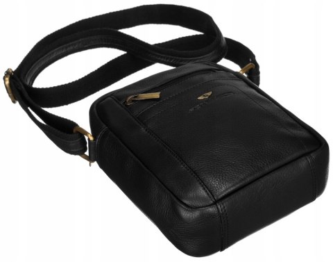 Skórzana torba męska na ramię — Peterson Lumarko!