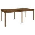 Stół ogrodowy, miodowy brąz, 203,5x100x76 cm, drewno sosnowe Lumarko!