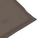 Poduszka na leżak, kolor taupe, (75+105)x50x3 cm Lumarko!