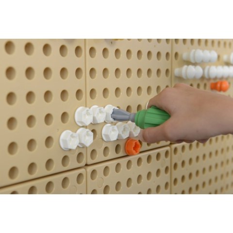 Zestaw Narzędzia Z Wkrętarką 8 Elementów - Tablica Naukowo-Kreatywna Masterkidz STEM Lumarko!
