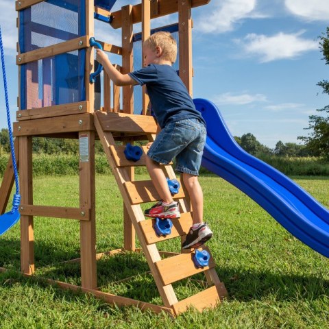 Drewniany Plac Zabaw Aurora Domek Zjeżdżalnia Backyard Discovery Lumarko!