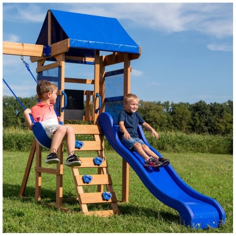 Drewniany Plac Zabaw Aurora Domek Zjeżdżalnia Backyard Discovery Lumarko!
