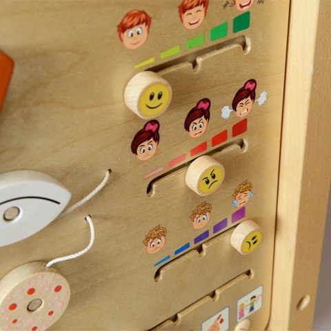 MASTERKIDZ Tablica Edukacyjna Jak Się Czujesz? Nauka Emocji Montessori Lumarko!