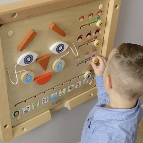 MASTERKIDZ Tablica Edukacyjna Jak Się Czujesz? Nauka Emocji Montessori Lumarko!