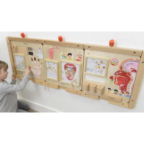 MASTERKIDZ Tablica Edukacyjna Zmysł Dotyku Montessori Lumarko!