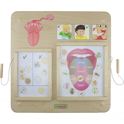 MASTERKIDZ Tablica Edukacyjna Zmysł Wzroku Montessori Lumarko!