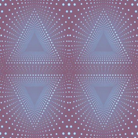 Tapeta Graphic Galaxy Print, różowo-fioletowa Lumarko