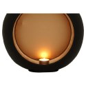 Okrągły świecznik w kształcie jaja, 28,5 x 9,5 x 27,5 cm Lumarko