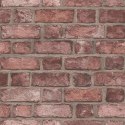 Tapeta Brick Wall, czerwona Lumarko