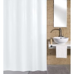 Zasłona prysznicowa Kito, 180x200 cm, biała Lumarko
