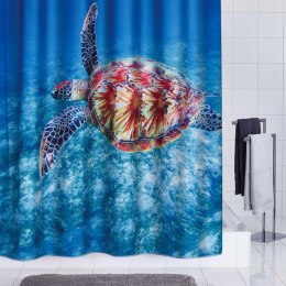 Zasłona prysznicowa Turtle, 180 x 200 cm Lumarko