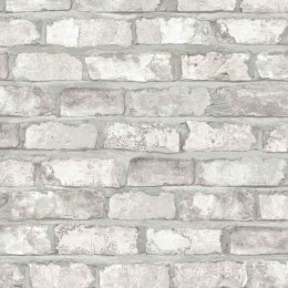 Tapeta z motywem białej cegły, EW3104 Lumarko