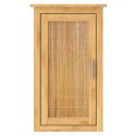 Szafka z drzwiczkami, bambusowa, 40x20x70 cm Lumarko
