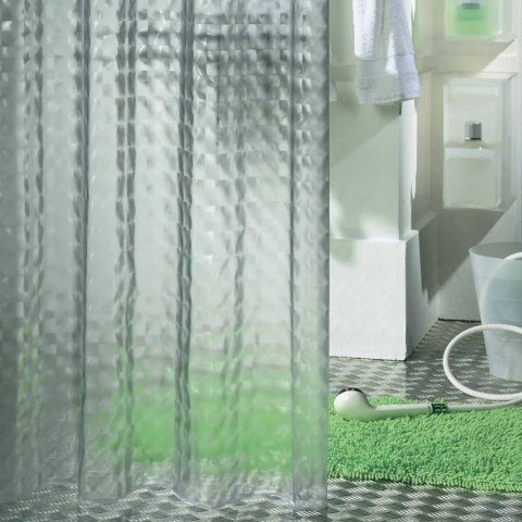 Zasłona prysznicowa Prisma, 180 cm, przezroczysta, 211181300 Lumarko