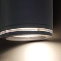 Reflektor zewnętrzny Spot Duo Sensor z czujnikiem, czarny Lumarko