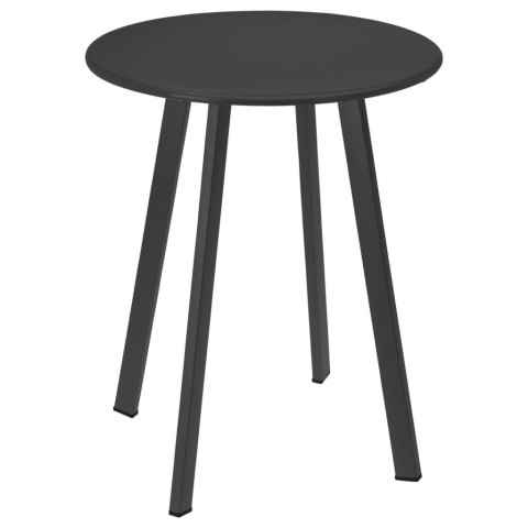 Stolik, 40x49 cm, matowy ciemnoszary Lumarko