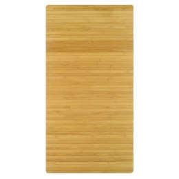 Mata łazienkowa Bambus, 60x115 cm, brązowa Lumarko