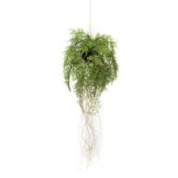 Sztuczna wisząca paproć z korzeniami, 35 cm Lumarko
