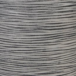 Elegancka donica Nature Rib, 45x72 cm, antracytowa Lumarko
