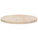 Blat stołu, Ø50x2,5 cm, lite drewno sosnowe Lumarko
