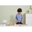 Viga PolarB Drewniane Klocki Bloki Miejskie 50 elementów Montessori Lumarko!