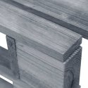 VidaXL Ogrodowy stołek z palet, impregnowane na szaro drewno sosnowe Lumarko!