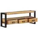 VidaXL Szafka pod TV, 120x30x45 cm, lite drewno mango Lumarko!