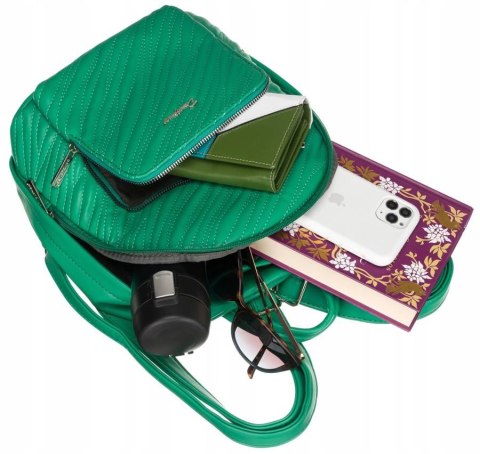 Mały, Damski Plecak Ze Skóry Ekologicznej Lumarko!