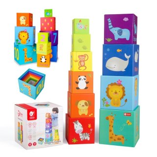 CLASSIC WORLD Magic Box Klocki Układanka Wieża Pudełko Zabawka Edukacyjna Lumarko!