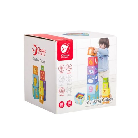 CLASSIC WORLD Magic Box Klocki Układanka Wieża Pudełko Zabawka Edukacyjna Lumarko!