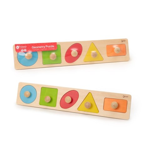 CLASSIC WORLD Układanka dla Dzieci Nauka Kształtów Figur Kolorów 7 el. Lumarko!