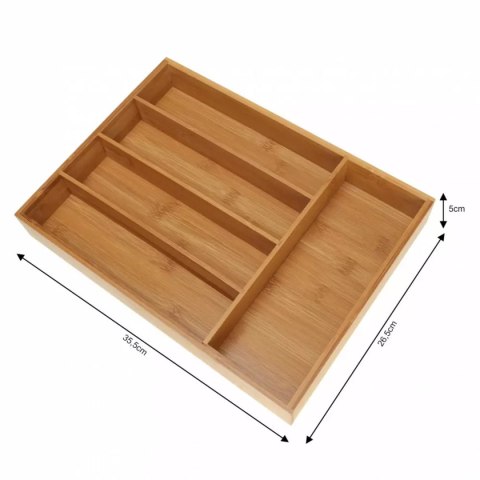 Wkład Organizer Kinghoff Do Szuflady Na Sztućce Kh-1222 Lumarko!