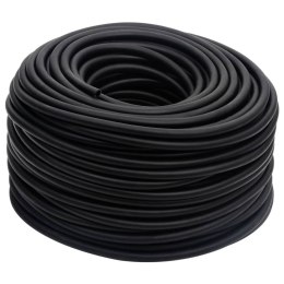 VidaXL Hybrydowy wąż pneumatyczny, czarny, 20 m, guma i PVC