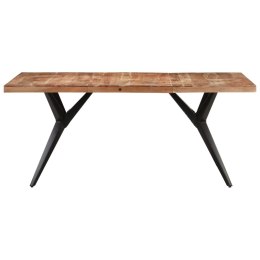 Stół jadalniany, 160 x 80 x 76 cm, lite drewno akacjowe Lumarko!